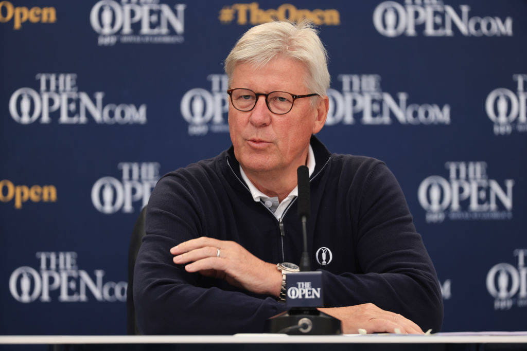 Martin Slumbers, the Chief Executive of The R&A